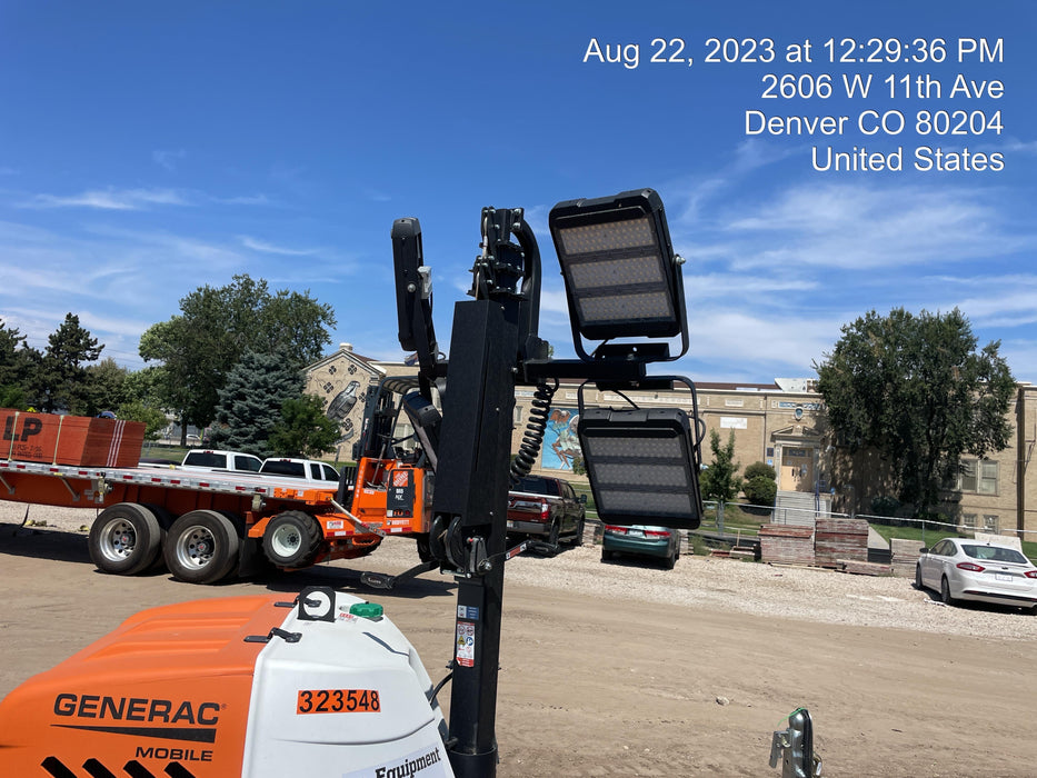 2023 Generac MLT2 Diesel, Flex Switch 120V Input, Powerzone Controller, (4) 320W LED Lights, 4kW Generator, 39.9 Gal Fuel Tank, 2" Ball, T3