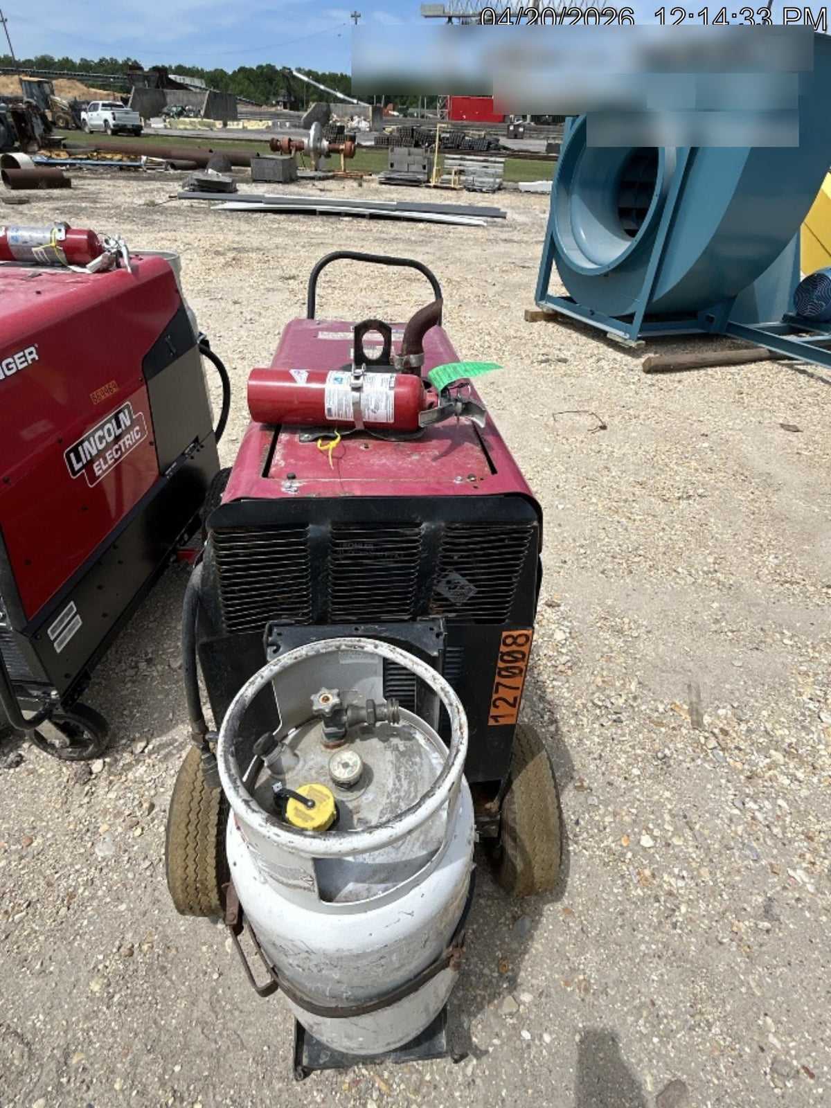 2021 Lincoln Electric Ranger 305 LPG K3430-1, Ranger 305 LPG, Undercarriage, Tank Holder & Strap, 10kw AC Gen, 25hp Kohler LPG Eng