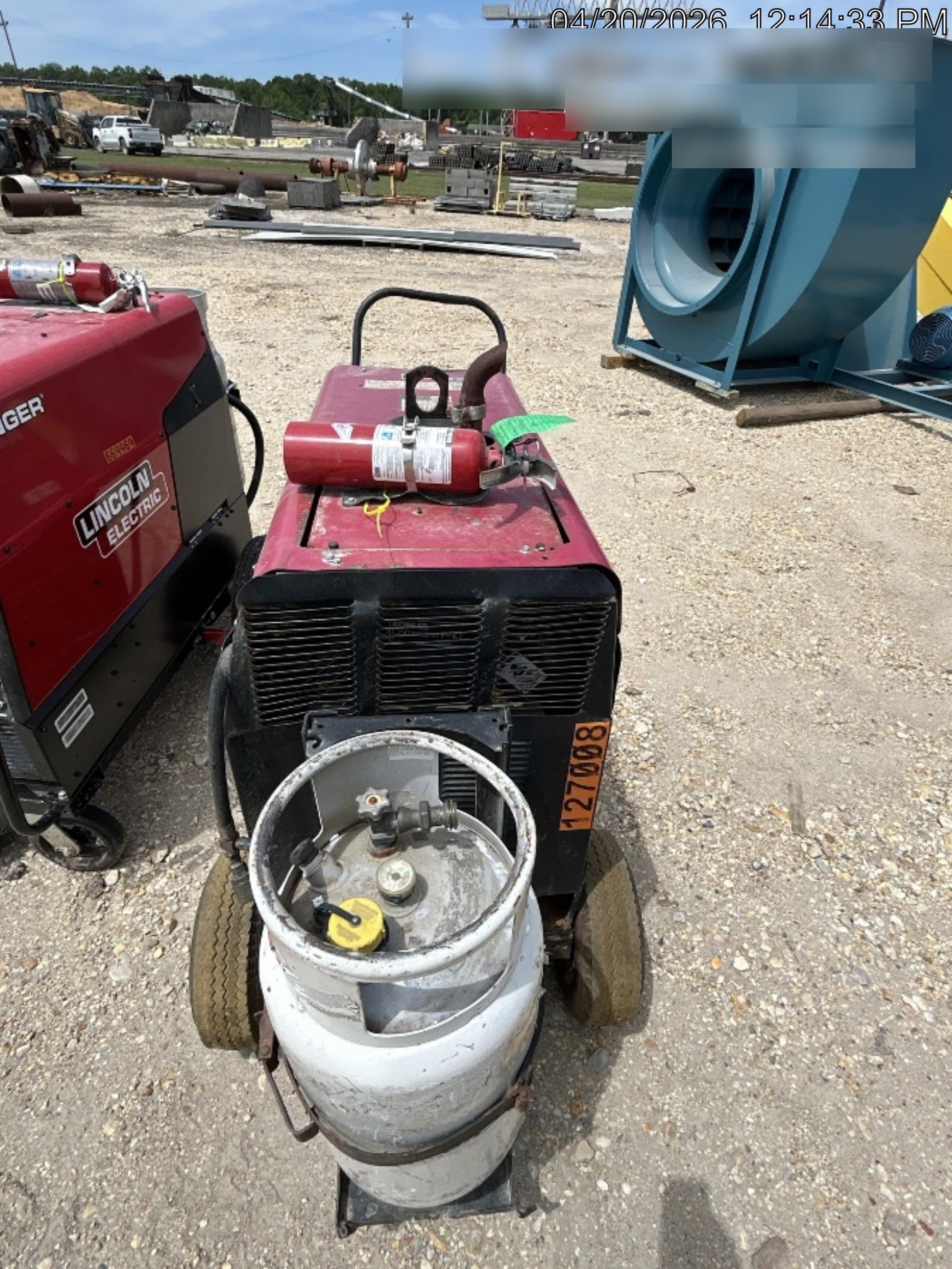 2021 Lincoln Electric Ranger 305 LPG K3430-1, Ranger 305 LPG, Undercarriage, Tank Holder & Strap, 10kw AC Gen, 25hp Kohler LPG Eng