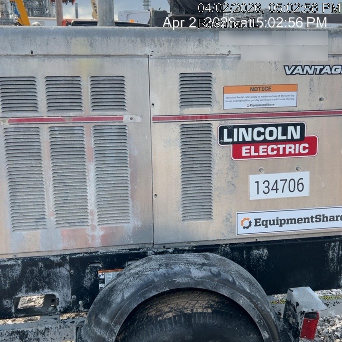 2021 LINCOLN ELECTRIC Vantage 549X