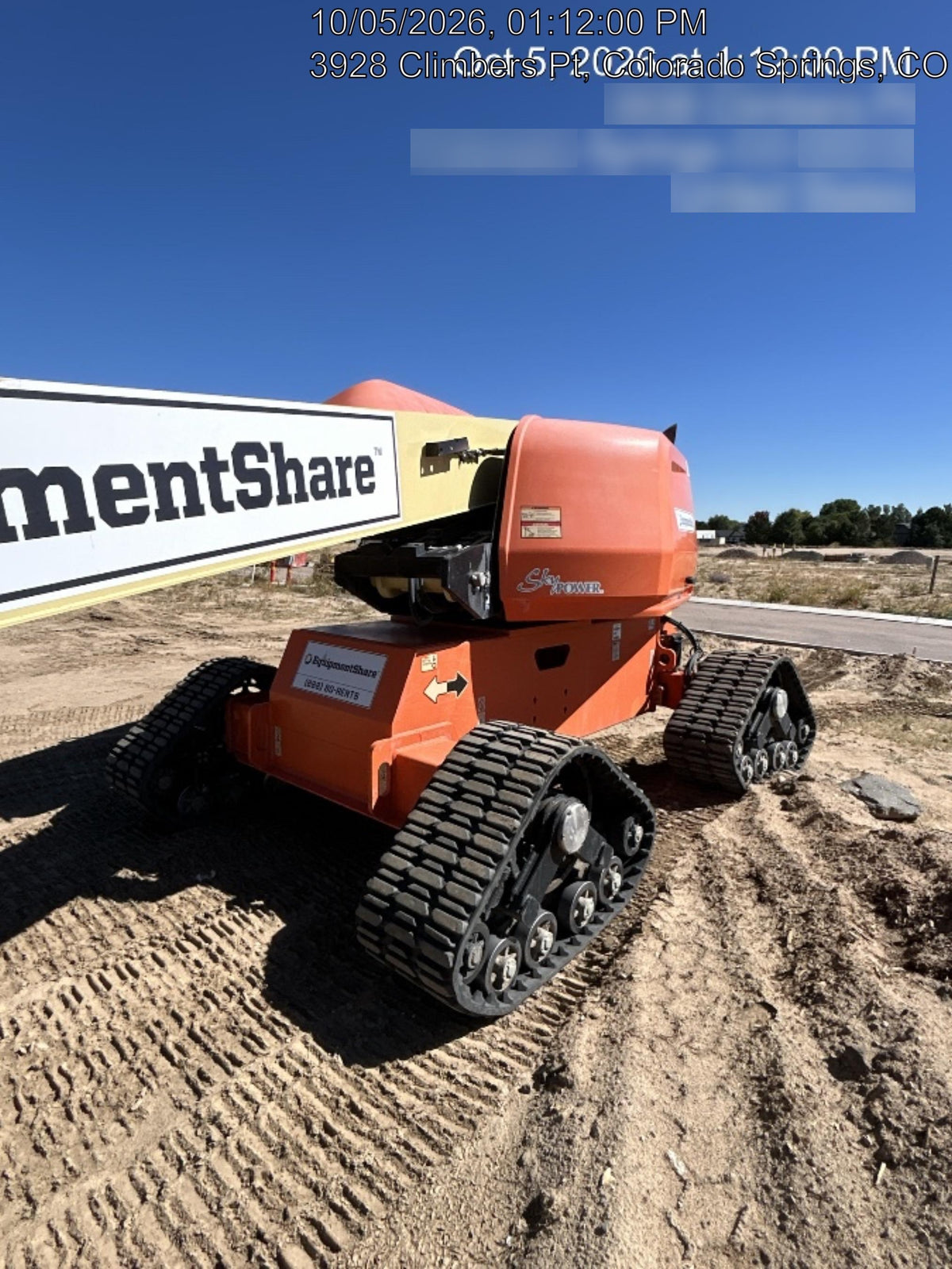 2021 JLG 660SJ Quad Track