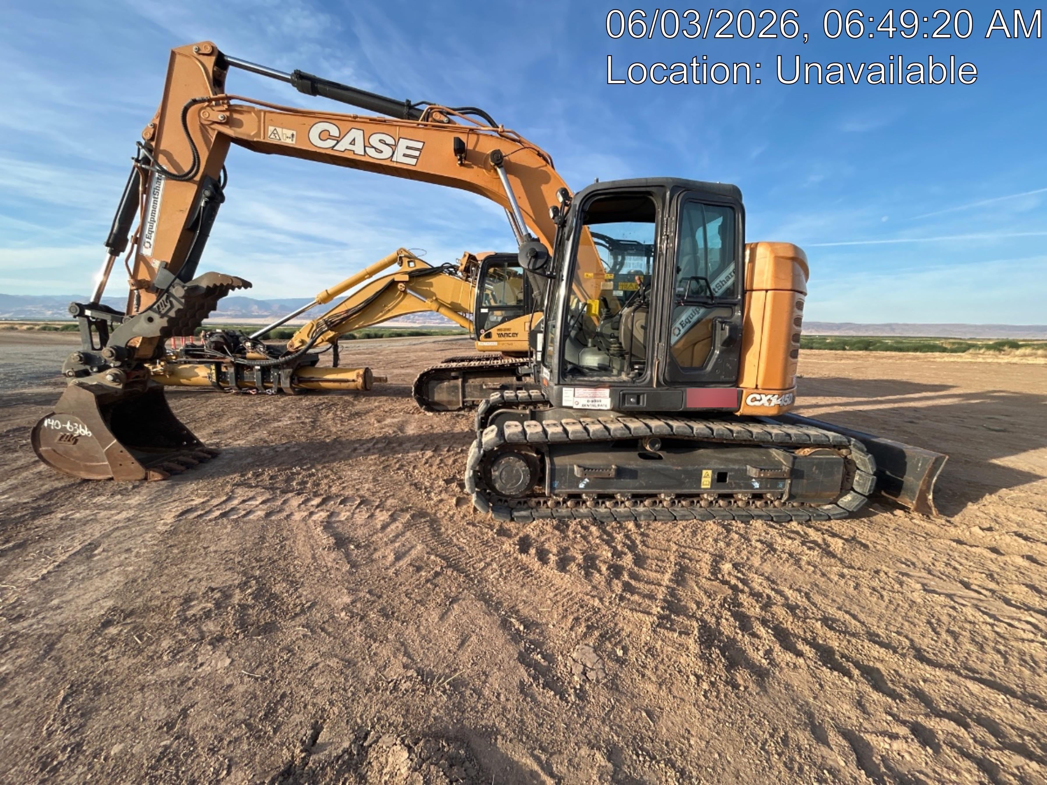 2022 CASE CX145D SR