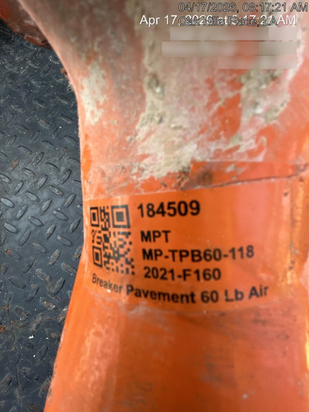 2021 MICHIGAN PNEUMATIC MP-TPB60-118