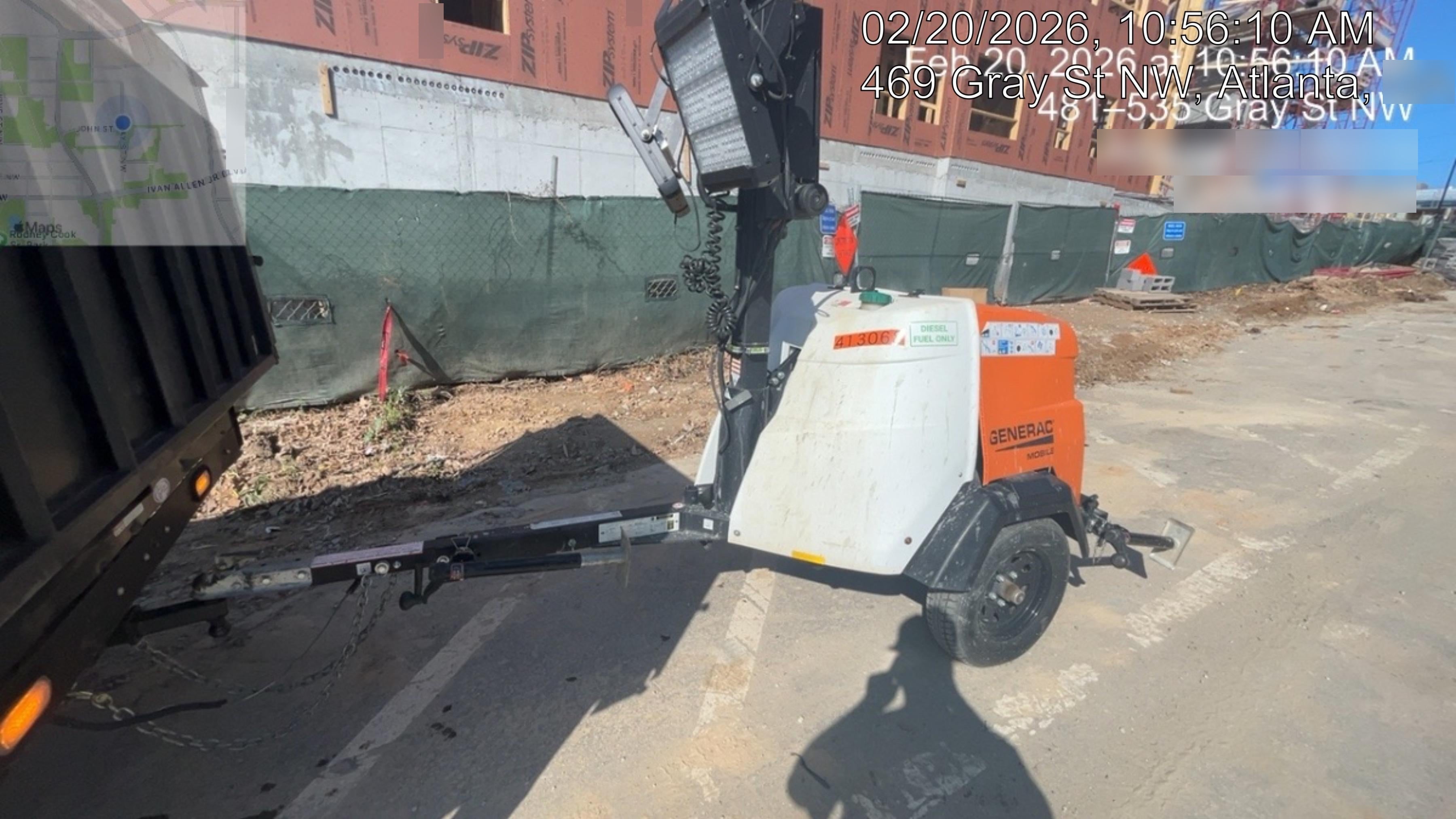 2024 Generac MLT6SKDS-STD4 ELEC WINCH Diesel, Electric Winch Mast, Powerzone Controller, (4) 320W LED Lights, 4kW Generator, 39.9 Gal Fuel Tank, 2" Ball, T3