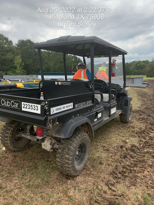 2022 Club Car CA1700D Canopy, Diesel, 4 Passenger