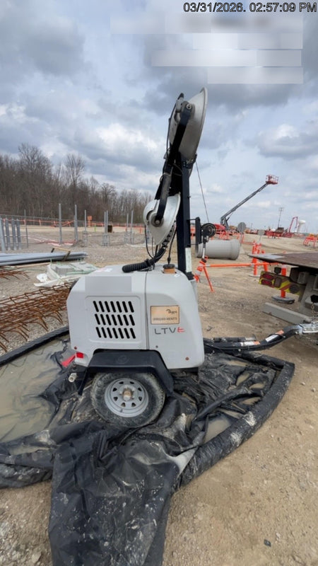 2018 Wacker Neuson LTV6L-MH Wacker Neuson LTV6L Mobile Light Tower w/Fuel Level Sensor Installed