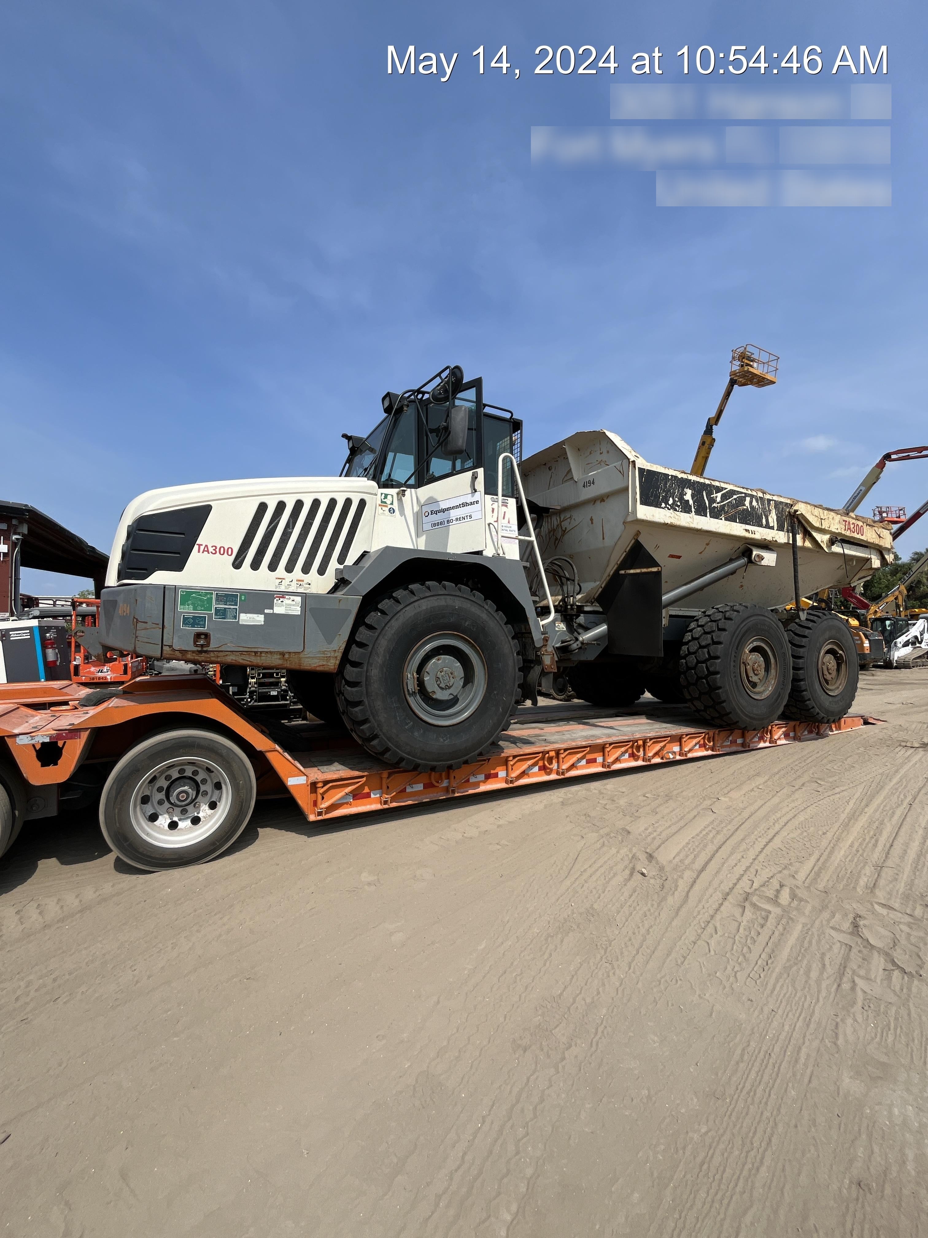 2020 TEREX TA300