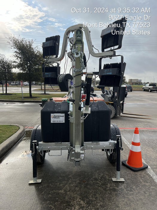 2024 Wanco WLTT-4MM4K Diesel, Deep Sea Controller, Shore Power Plug, Auto Start, (4) 350W LED Floodlights, 4kW Generator, 60 Gal Fuel Tank, 2" Ball, T3