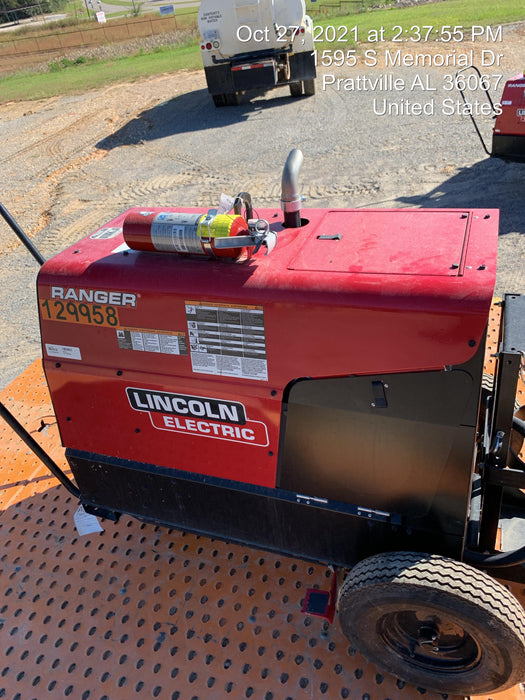 2021 Lincoln Electric Ranger 305 LPG K3430-1, Ranger 305 LPG, Undercarriage, Tank Holder & Strap, 10kw AC Gen, 25hp Kohler LPG Eng