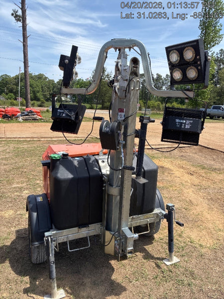 2023 Wanco WLTT-4MM4K Diesel, Deep Sea Controller, Shore Power Plug, Auto Start, (4) 350W LED Floodlights, 4kW Generator, 60 Gal Fuel Tank, 2" Ball, T3