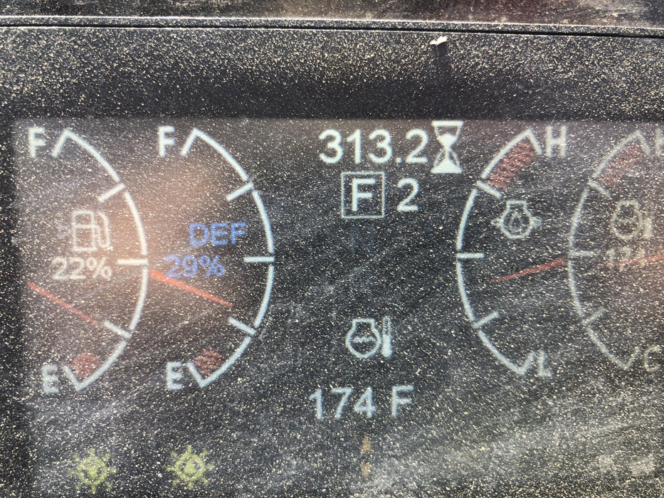 2020 Manitou MTA10055 Cab/Heat/Air, LED Work Lights, Solid Tires, Lift Hook, Beacon, Auxiliary Hydraulics w/66" Carriage and 60" Forks