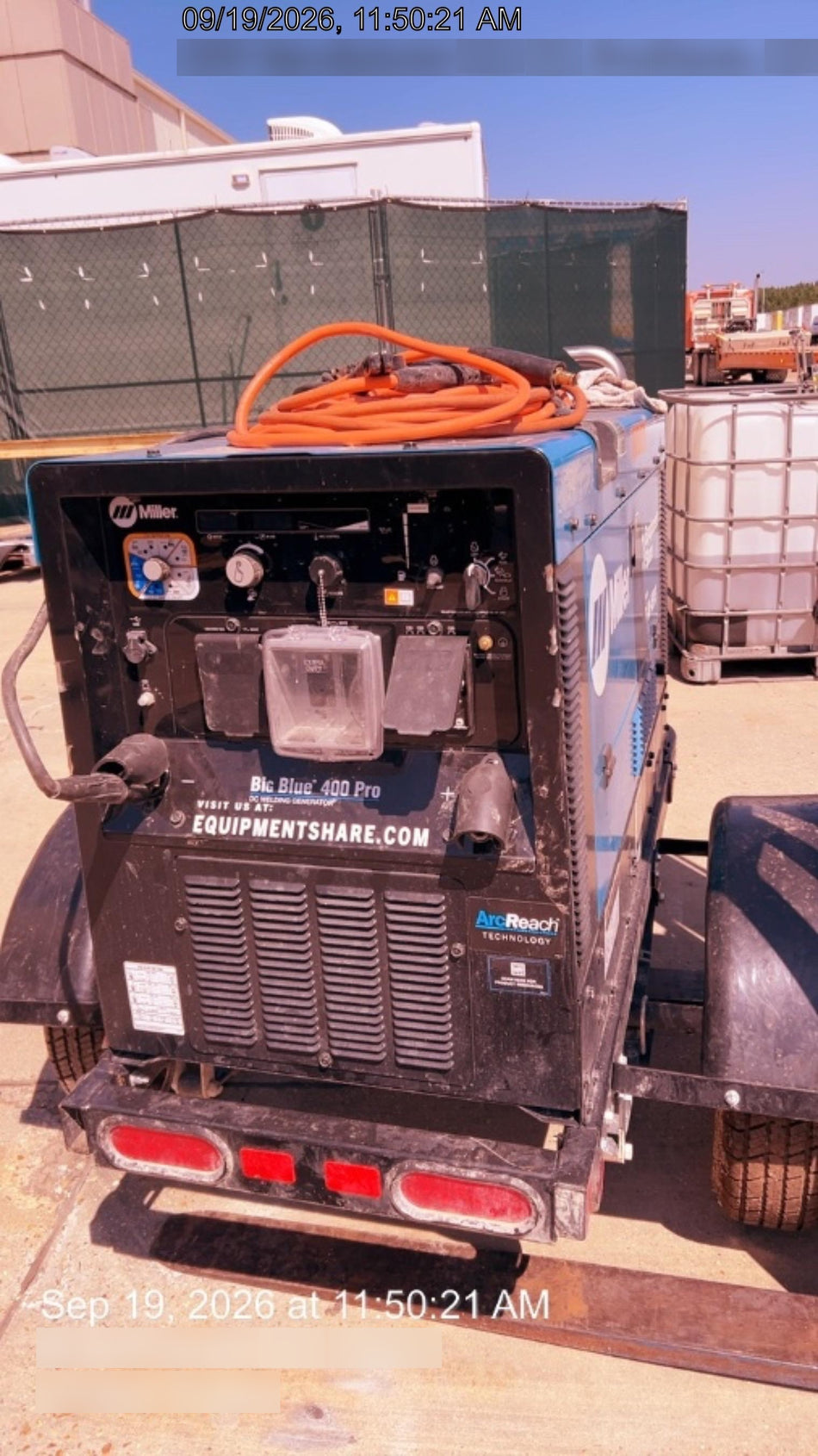 2026 MILLER ELECTRIC BIG BLUE 400