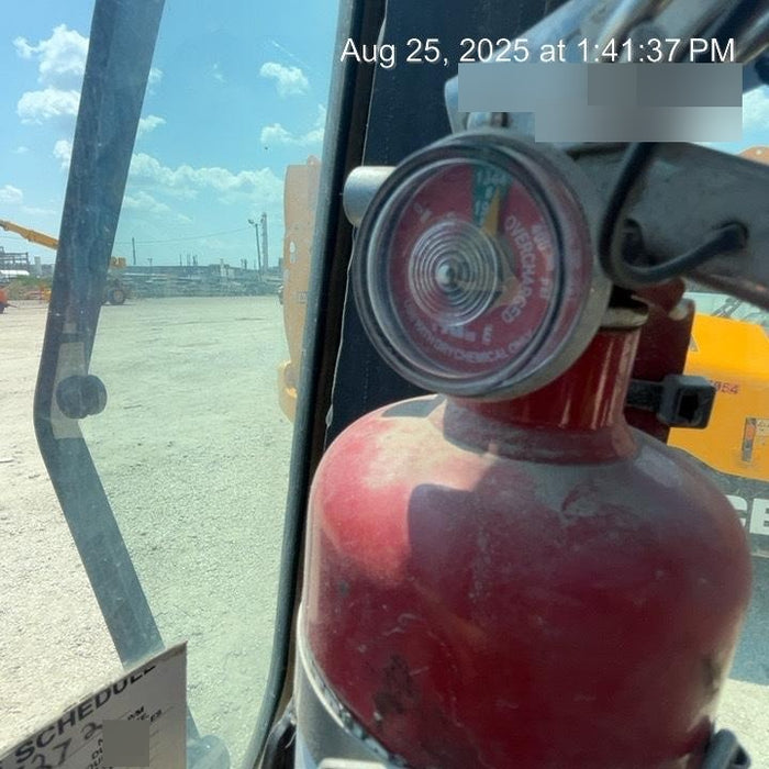 2019 Genie GTH-1056 Cab/Heat/AC, Solid RT Tires, LED Work Lights, Beacon 60" QA Carriage, 60" Forks