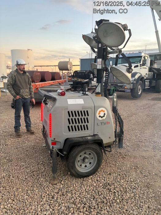 2019 Wacker Neuson LTV6L-MH Wacker Neuson LTV6L Mobile Light Tower w/Fuel Level Sensor Installed