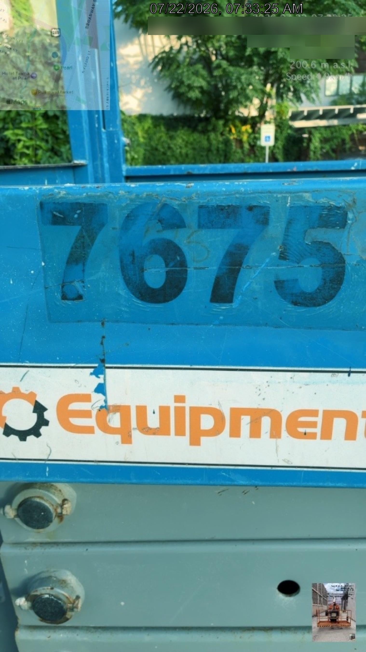 2017 Genie GS-3232 Genie GS3232 Lift w/Folding Rails and Swing Gate