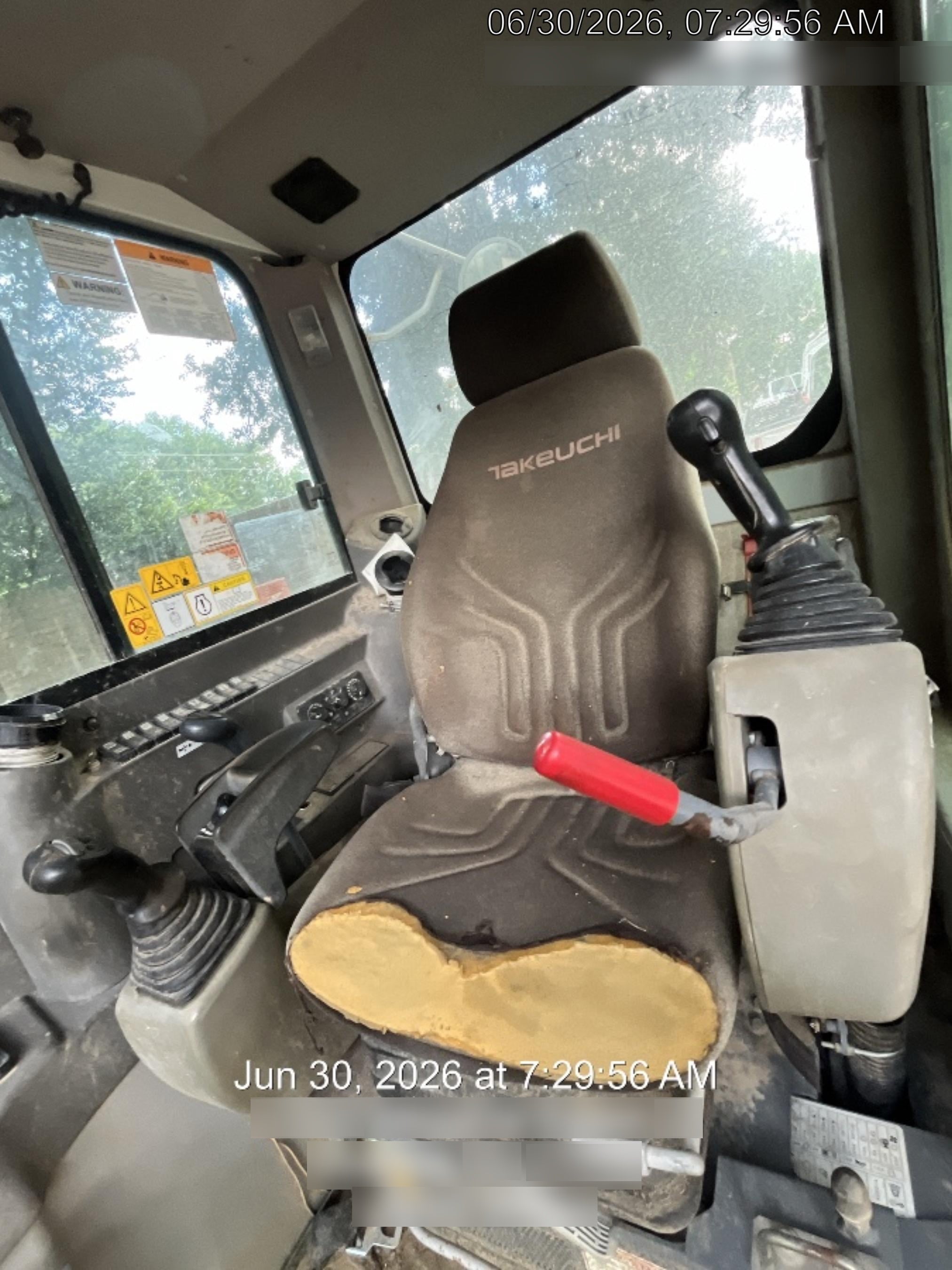 2019 Takeuchi TB290 Takeuchi TB290 Cab/Heat/AC w/Rubber Tracks, Auxiliary Hydraulics, Dozer Blade, Manual QC, 18/24/36" Buckets, Hydraulic Thumb Installed