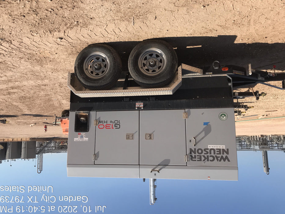 2019 WACKER NEUSON G130