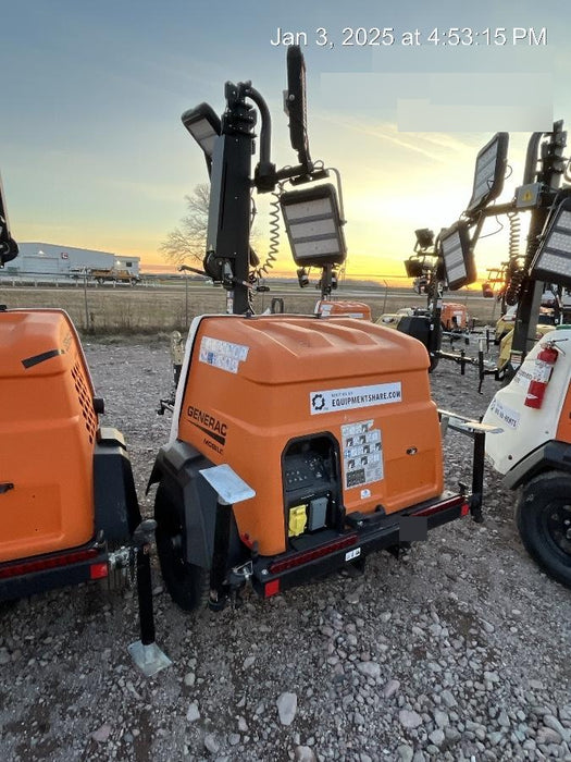 2023 Generac MLT2 Diesel, Flex Switch 120V Input, Powerzone Controller, (4) 320W LED Lights, 4kW Generator, 39.9 Gal Fuel Tank, 2" Ball, T3