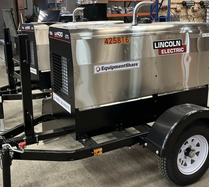 2024 Lincoln Electric LE400 Kubota V1505, Trlr, Cable Rack, Light Kit, ES Decals, T3