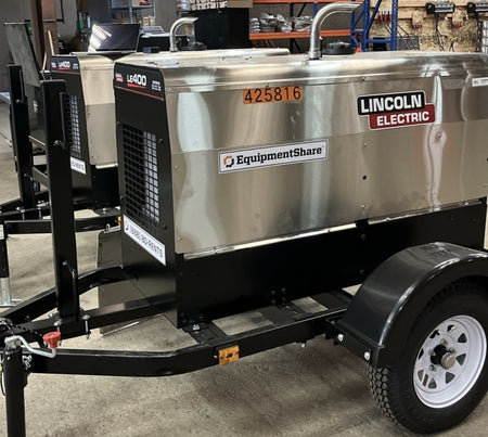 2024 Lincoln Electric LE400 Kubota V1505, Trlr, Cable Rack, Light Kit, ES Decals, T3