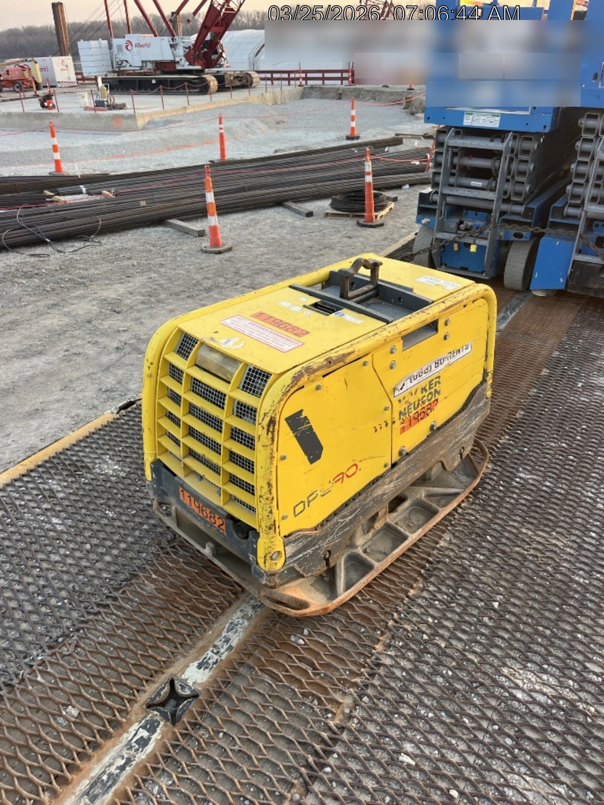 2020 Wacker Neuson DPU90r Vibration plate