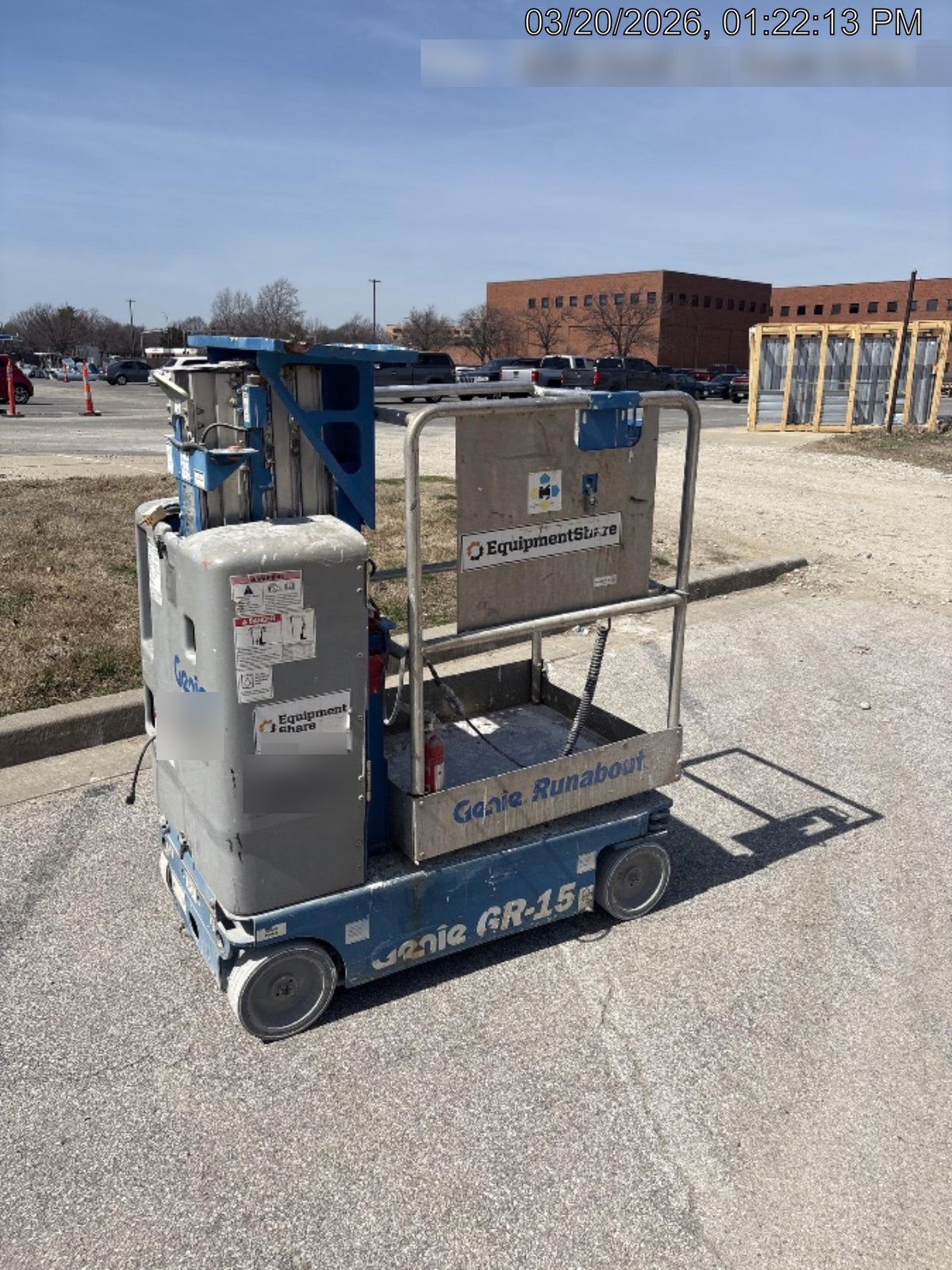 2018 GENIE GR-15