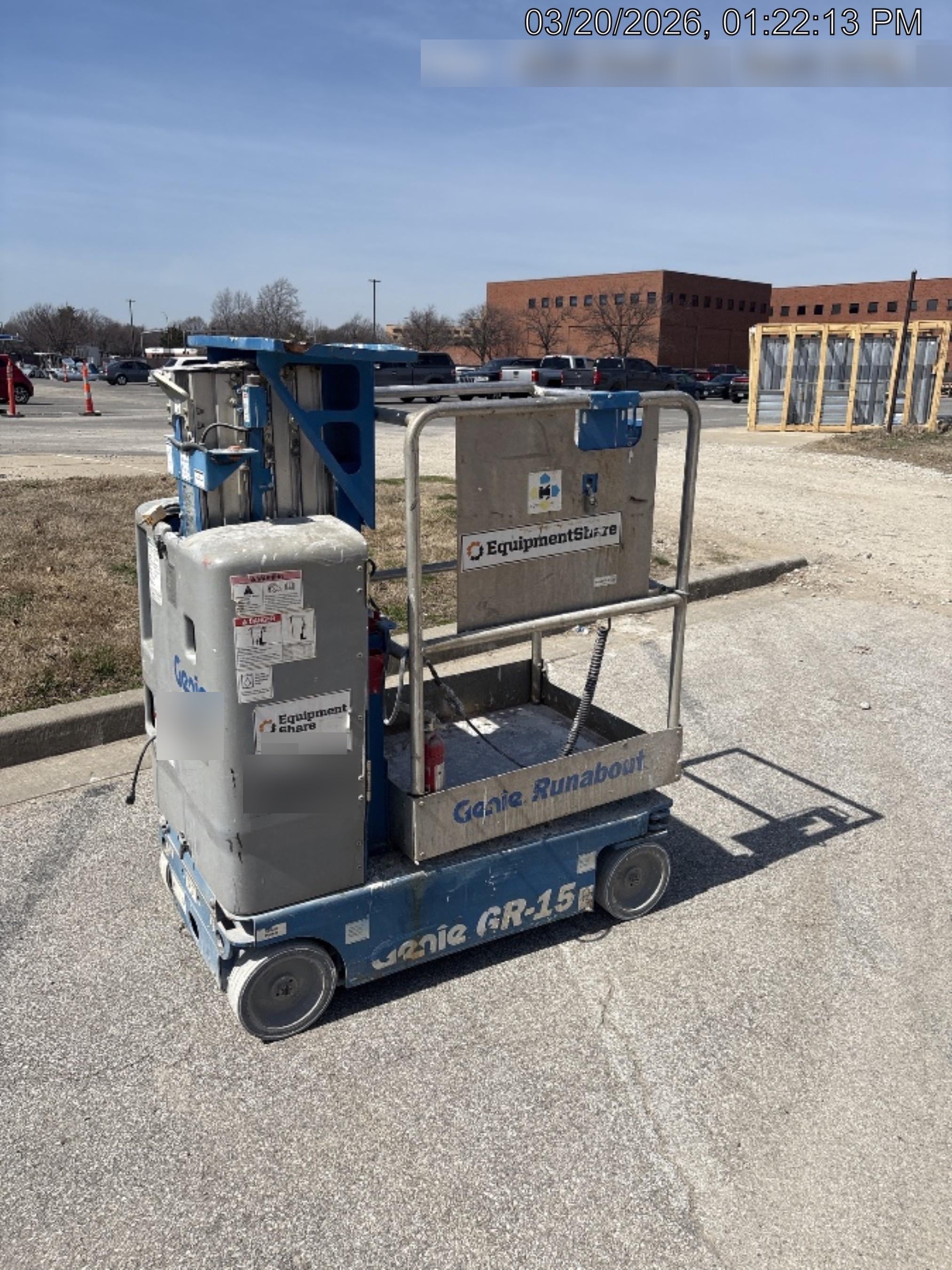 2018 GENIE GR-15