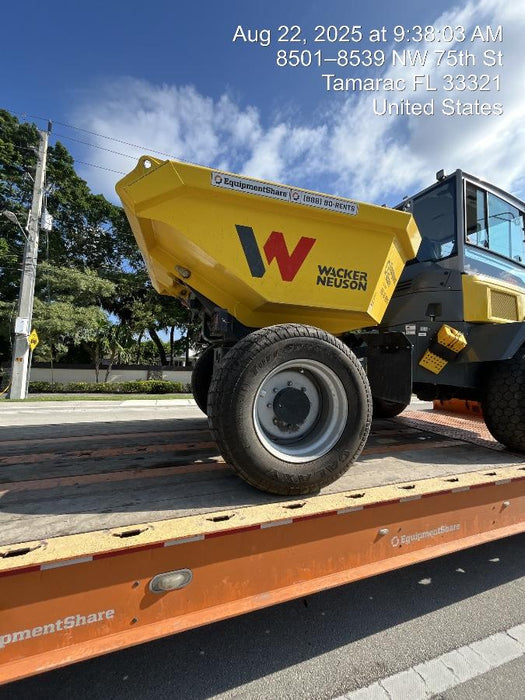 2025 WACKER NEUSON DV605 Cab Turf Tires
