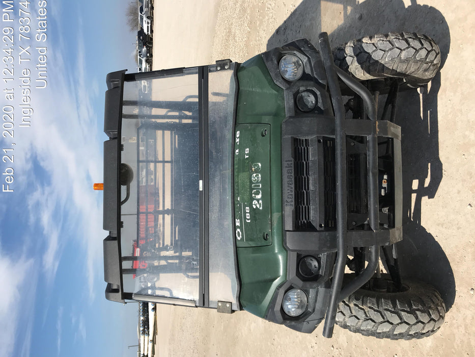2018 Kawasaki Mule PRO-DXT Kawasaki Mule 4x4 Diesel UTV w/Hard Top, Windshield, Beacon, Backup Alarm, ES Keypad/Hardware Installed