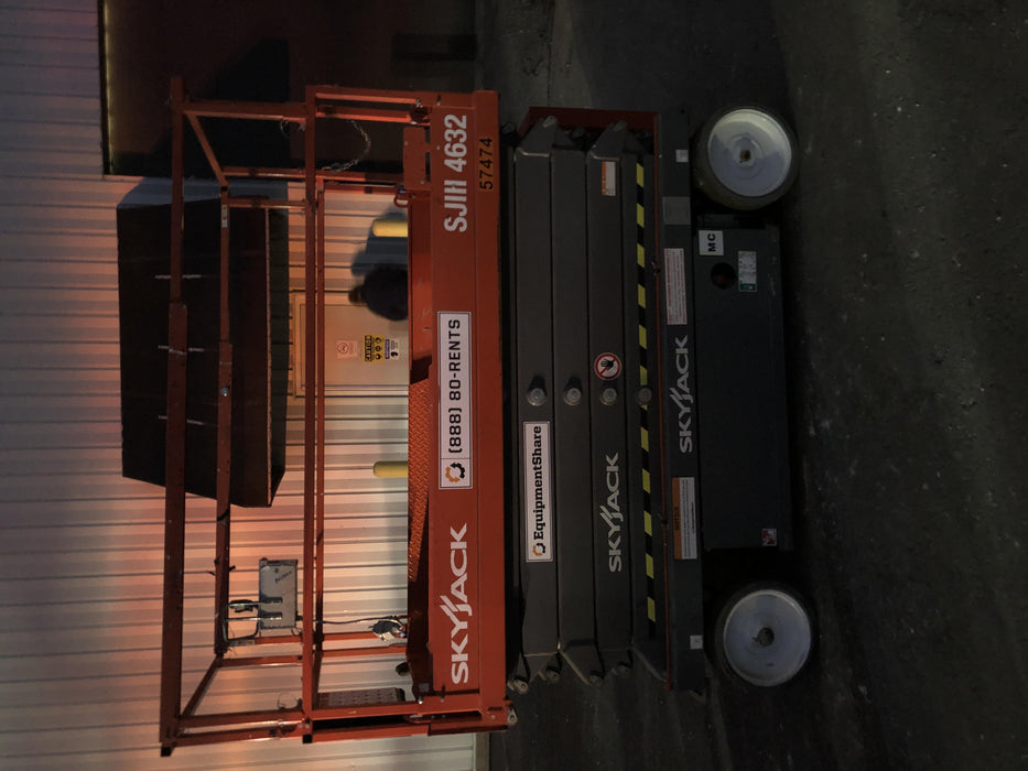2018 Skyjack SJIII-4632 Standard Rental Specs