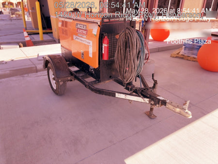 2021 Lincoln Electric Vantage 322 Vantage 322 Ready Pak 3 w/ Decals, ORANGE (includes trailer, cable rack, fender light kit) NO Telematics