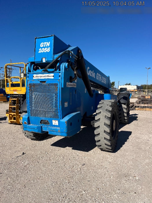 2019 Genie GTH-1056 Genie GTH-1056 w/CAB, Solid Tires, Work Lights, 60" carriage/forks, cab mesh, beacon