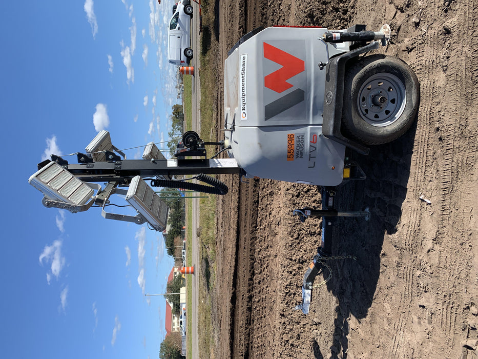 2019 Wacker Neuson LTV6K-LED Standard LED Towable Light Tower w/None