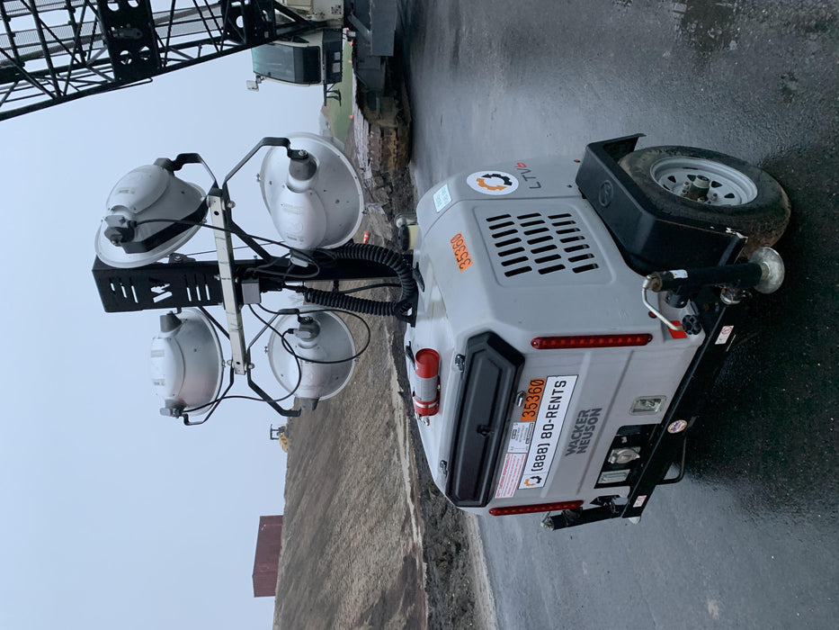 2019 Wacker Neuson LTV6L-MH Wacker Neuson LTV6L Mobile Light Tower w/Fuel Level Sensor Installed