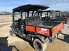 Kubota RTV-X1140W-H Kubota RTVX1140WH 4wd Utility Cart, LED Strobe, Windshield Tempered Glass, Pastic Canopy, Wire Harness Kit, Backup Alarm