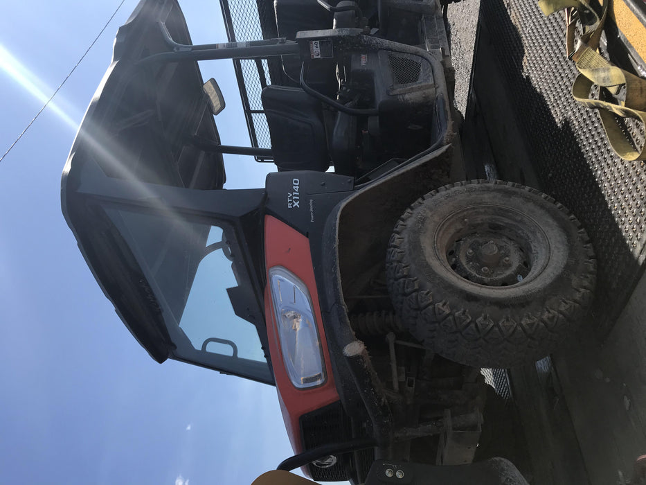2019 Kubota RTV-X1140W-H 4wd Utility Cart, 4 Seat, Diesel, LED Strobe, Windshield Tempered Glass, Plastic Canopy, Wire Harness Kit, Backup Alarm