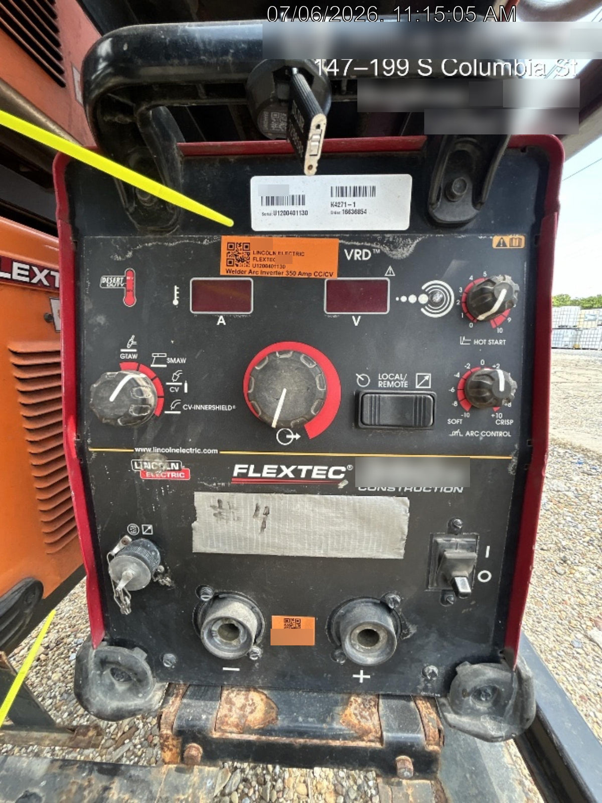 2020 LINCOLN ELECTRIC FLEXTEC 350X
