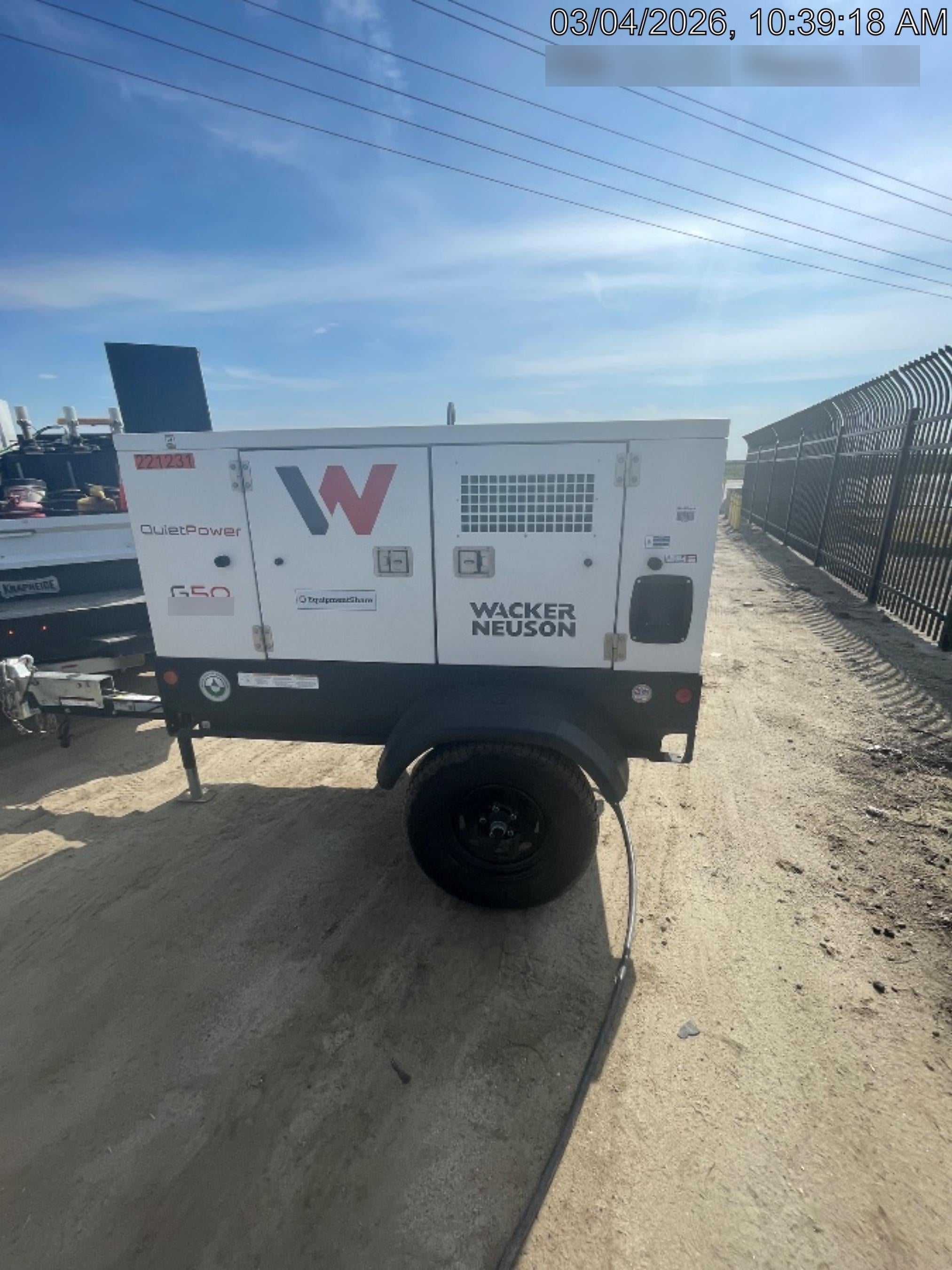2022 WACKER NEUSON G50