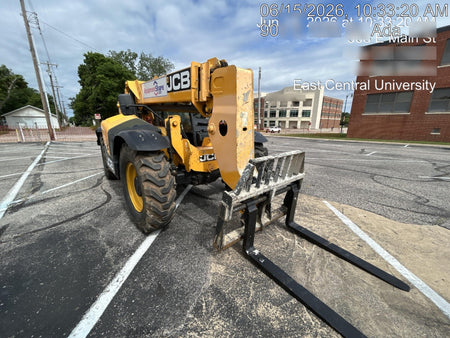 2019 JCB 506-36 Canopy, 74 HP, Foam Filled Tires, STD Worklight, Beacon, Aux Hydraulics, Lifting Eye, Back up Alarm 48" Carriage/48" Forks
