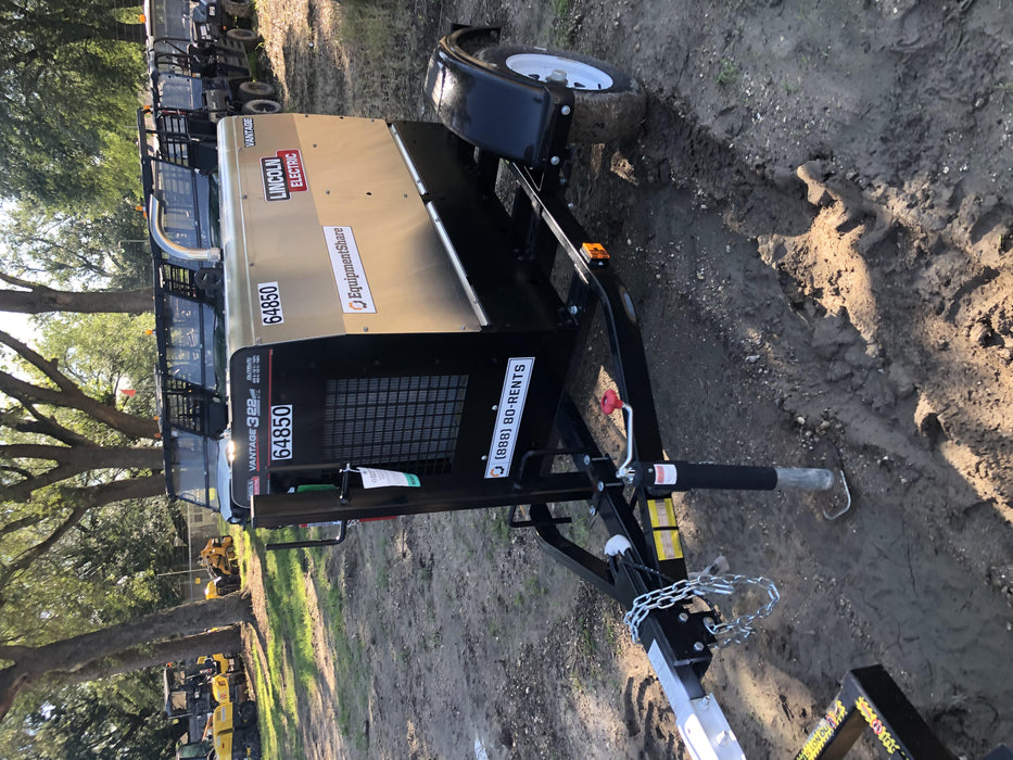 2020 Lincoln Electric Vantage 322 Welder Ready-Pak 3, w/ GPS & Decals (includes trailer, cable rack, fender light kit)