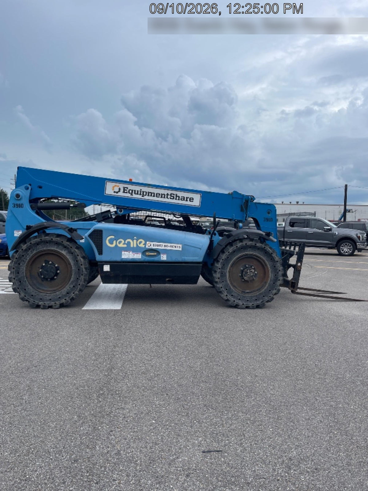 2017 Genie GTH-636 Genie GTH636, Foam Filled Tires, 48" carriage