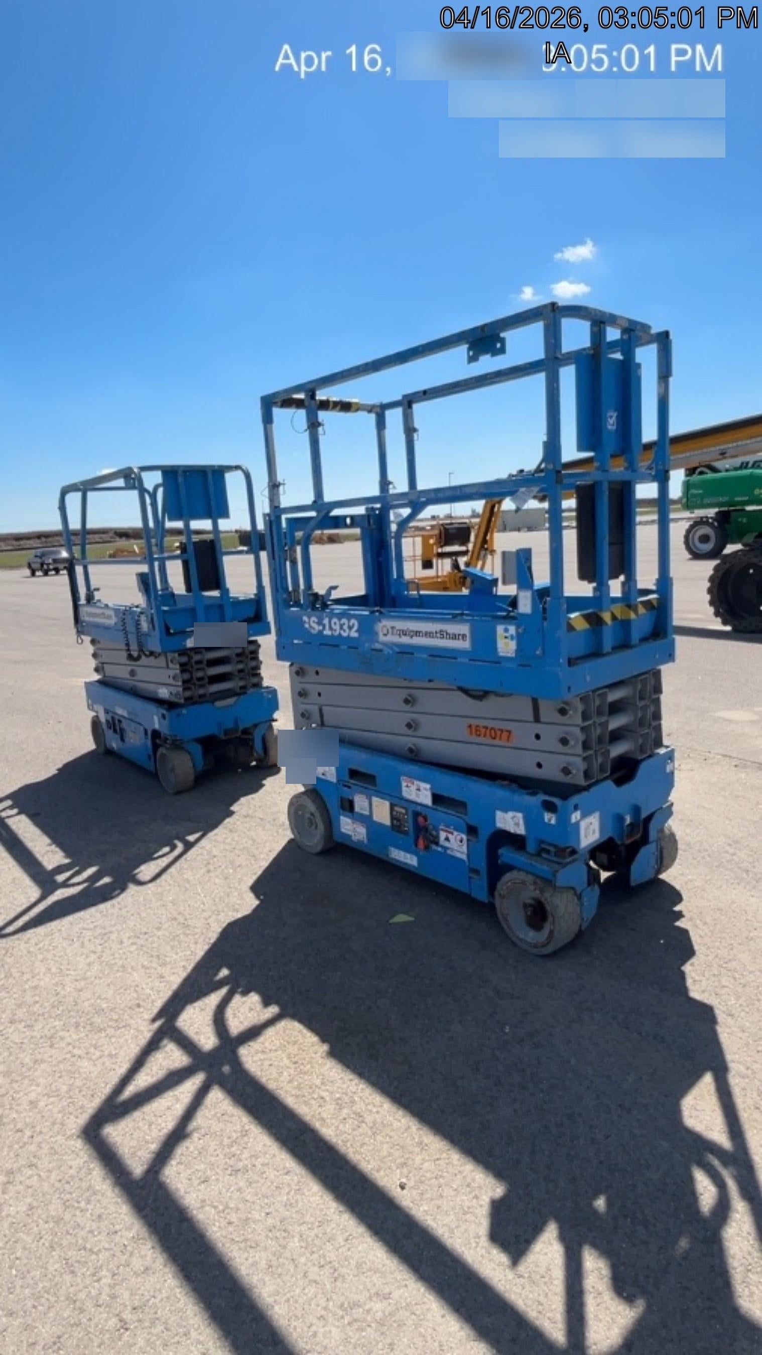 2017 Genie GS-1930 Genie GS-1930 Scissor Lift