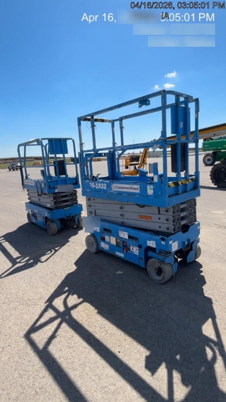 2017 Genie GS-1930 Genie GS-1930 Scissor Lift