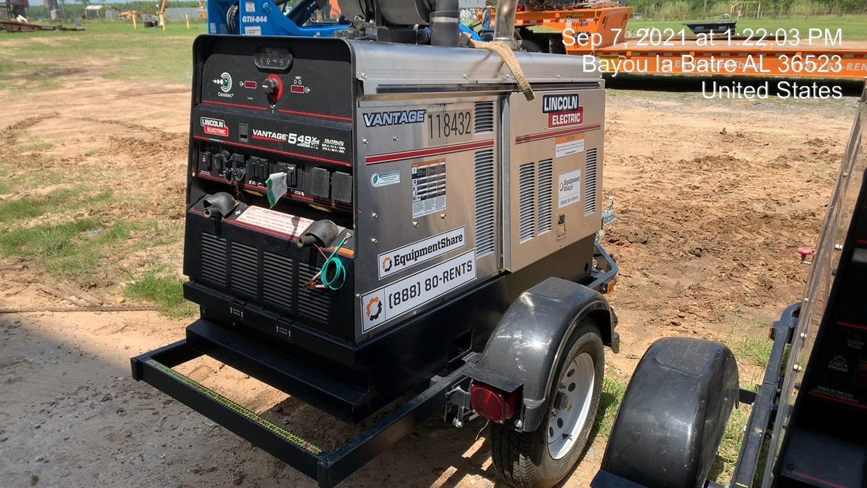 2020 Lincoln Electric VANTAGE 549 Ready Pak 3