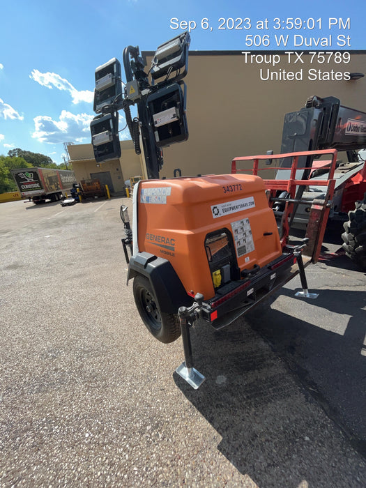 2023 Generac MLT2 Diesel, Flex Switch 120V Input, Powerzone Controller, (4) 320W LED Lights, 4kW Generator, 39.9 Gal Fuel Tank, 2" Ball, T3