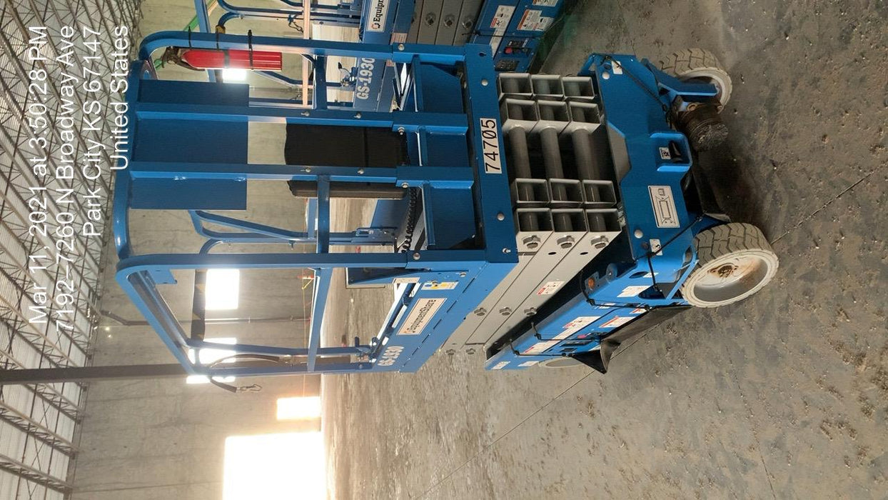 2020 Genie GS-1930 Fixed rails with chain entry gate - Pre A92.20