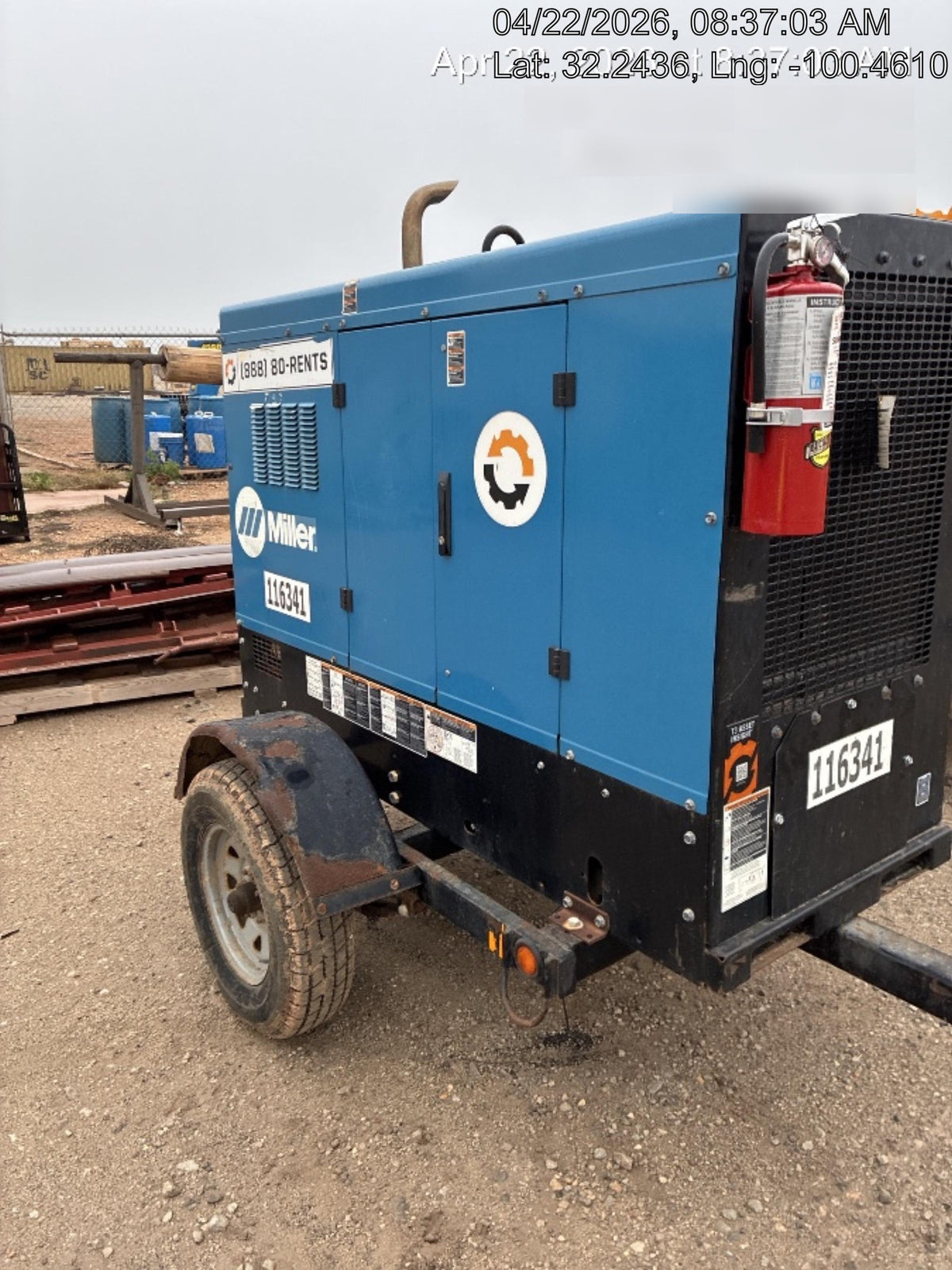 2020 MILLER ELECTRIC BIG BLUE 500