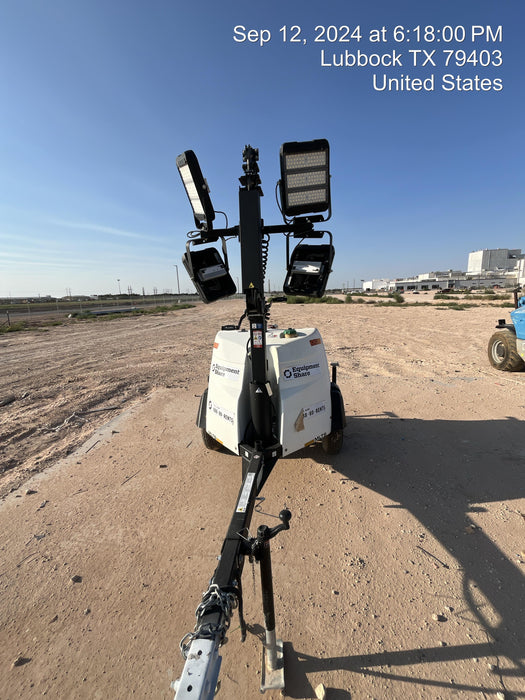 2023 Generac MLT2 Diesel, Flex Switch 120V Input, Powerzone Controller, (4) 320W LED Lights, 4kW Generator, 39.9 Gal Fuel Tank, 2" Ball, T3