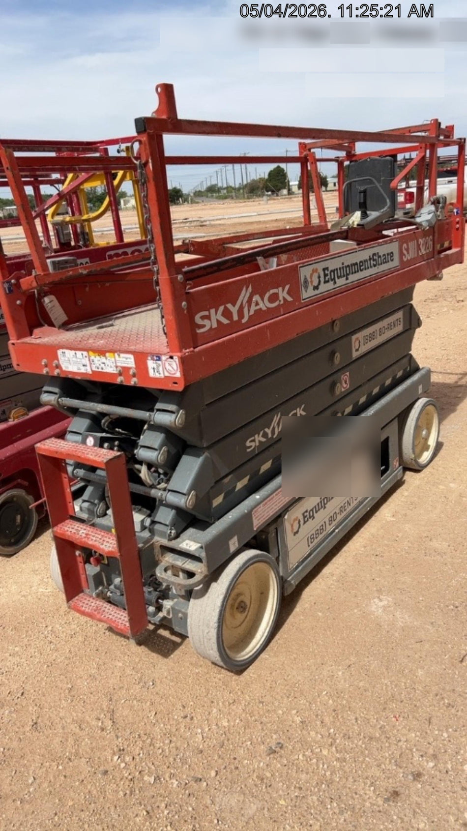 2019 Skyjack SJIII-3226 Standard Options, Trojan Batteries