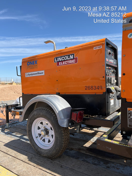 2022 Lincoln Electric LE400 Kubota V1505, Trlr, Cable Rack, Light Kit, ES Decals, T3